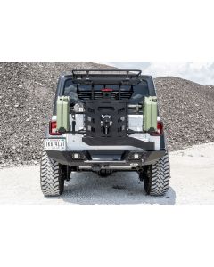 LoD Offroad JBC1841 Destroyer Rear Full Width Bumper with Tire Carrier for 18-21 Jeep Wrangler JL