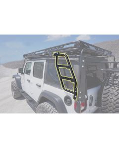 LoD  Destroyer Rack Ladder for 07-20 Jeep Wrangler JK & JL Unlimited 4-Door