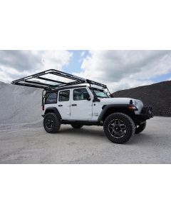 LoD Offroad JSR0791 Destroyer Sliding Roof Rack Kit  for 07-22 Jeep Wrangler JK & JL Unlimited 4-Door with the Destroyer Base Rack