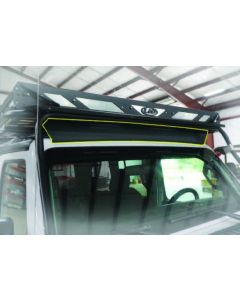 LoD Offroad JWD0791 Destroyer Roof Rack Wind Deflector for 07-18  Jeep Wrangler JK 