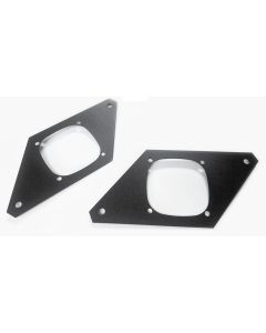 LoD Offroad  Destroyer Rear Bumper Baja Designs Squadron Light Bezels for 87-22 Jeep Wrangler YJ, TJ, JK, JL, & Gladiator JT