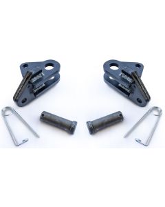 LoD Offroad  Tow Bar Adapters for 07-21 Jeep Wrangler JK & JL with a LoD Front Bumper and a Blue OX or Roadmaster Tow Bar