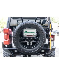 LoD Offroad JLP1811 Spare Tire License Plate Relocation Kit for 18-21 Jeep Wrangler JL