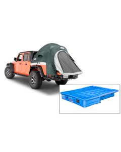 Lost Canyon NF-1 Truck Bed Tent with Air Bedz Inflatable Mattress Blue JT