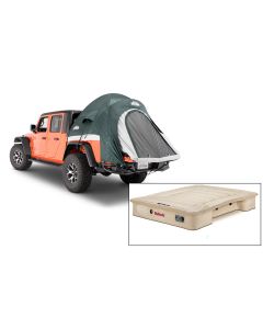 Lost Canyon NF-1 Truck Bed Tent with Air Bedz Inflatable Mattress Tan JT