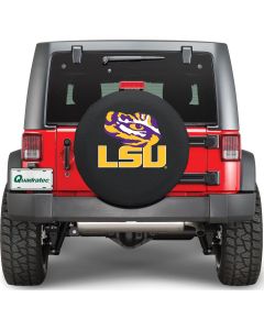 HBS TIRE COVER LSU 33X12.5 BLK