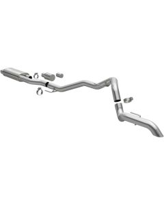 Magnaflow 19621 Overland Series Cat-Back Performance Exhaust System for 20-24 Jeep Gladiator JT with 3.6L
