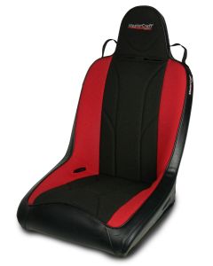 RUBICON FRONT SEAT W/FIXED BLK/RED EA