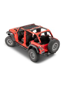 ShadeMaker Freedom Mesh Bimini Top, 18-Current JLU JT JL Jeep Wrangler , Black..