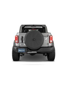 MasterTop  Spare Tire Cover in Black for 21-25 Ford Bronco