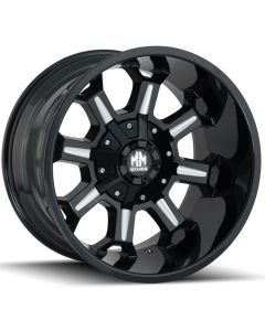 MAYHEM COMBAT BLK 18X9 5X5 5.7BS
