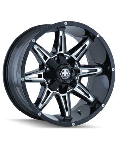 MAYHEM RAMPAGE BLK/MIL 17X9 5X5 5.7BS