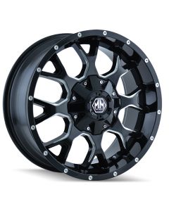 MAYHEM WARRIOR BLK/MIL 18X9 5X5 5.7BS