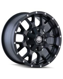 MAYHEM WARRIOR MT BLK 17X9 5X5 5.7BS