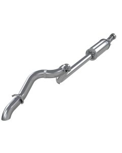 MBRP S5533304 Pro Series 2.5" T-304 Stainless Single Rear Exhaust System for 18-20 Jeep Wrangler JL