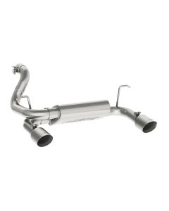 MBRP S5529AL Installer Series 2.5" Aluminized Axle Back System for 18-22 Jeep Wrangler JL