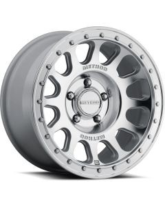MR709 HD Bead Grip, 17x8.5, 5x5, Machined - Clear Coat JL/JT