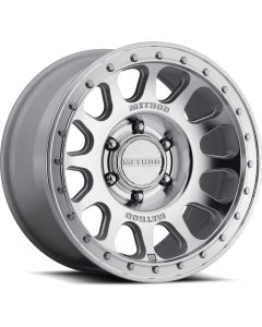 MR709 HD Bead Grip, 17x8.5, 6x5.5, Machined - Clear Coat Ford Bronco