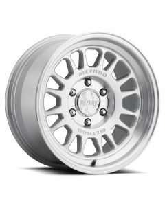 MR318, 17x8.5, 0mm Offset, 5x5, 71.5mm Centerbore, Machined - Clear Coat