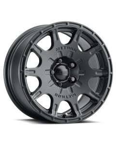 Method Race Wheels MR50257012515SC Standard Series 502 VT-Spec Rally Wheel 15x7 with 4.60in Backspace Matte Black for 87-06 Jeep Wrangler YJ & TJ
