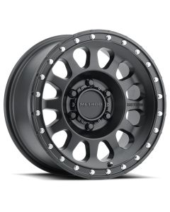 MR315, 17x8.5, 0mm Offset, 5x5, 71.5mm Centerbore, Matte Black