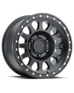 MR315, 17x9, -12mm Offset, 5x5, 71.5mm Centerbore, Matte Black