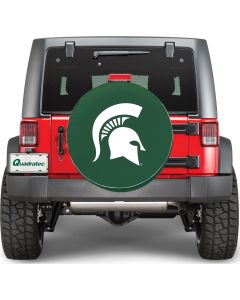HBS TIRE COVER MICHIGAN ST 33X12.5 GRN