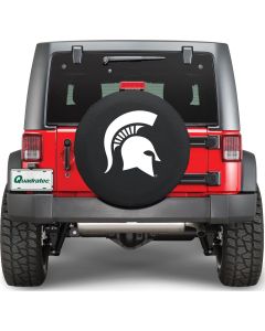 HBS TIRE COVER MICHIGAN ST 31x11 BLK