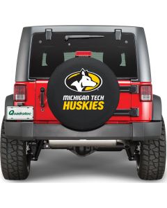 HBS TIRE COVER MICHIGAN TECH 34X8 BLK