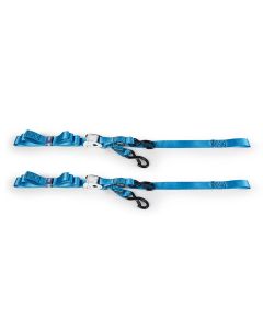 Cam Buckle Tie-Down Kit (2-Pack), Blue