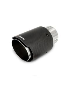 Carbon Fiber Muffler Tip, 2.5" Inlet, 3.5" Outlet, Polished