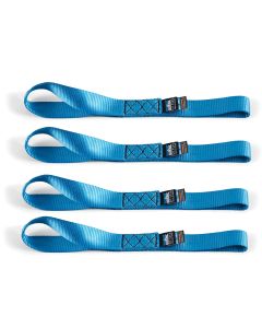 Soft Loop Tie-Down Straps (4-Pack), Blue