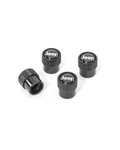 82213628AB - MOPAR VALVE STEM CAPS SILVER LOGO