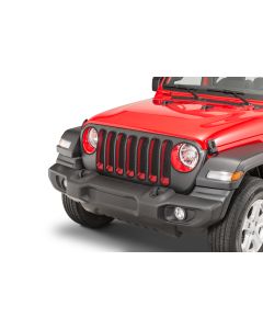 Mopar 82215365 Front End Grille Cover for 18-19 Jeep Wrangler JL & 2020 Gladiator JT
