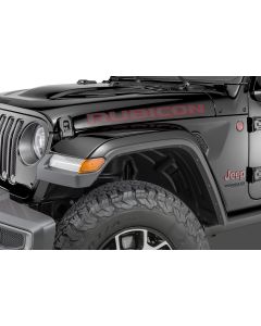 Mopar 6BM451XFAB Rubicon Hood Decal Graphic for 18-21 Jeep Wrangler JL & Gladiator JT