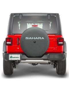 Mopar 82215447 Sahara Logo Spare Tire Cover for 2018 Jeep Wrangler JL