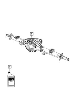 Mopar 68218654AB Axle Lube  For 2014 Jeep Cherokee KL 2.4L L4, & 3.2L V6 - Gas Engine