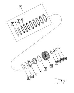 Mopar 52108148AA Bearing Retainer  for 12-18 Jeep Wrangler JK Rubicon, Sahara, Sport, Sport S, Unlimited Rubicon, Unlimited Sahara, Unlimited Sport, & Unlimited Sport S