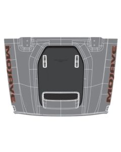 Mopar  82216240AB Mojave Hood Graphic for 20-21-Jeep Gladiator JT