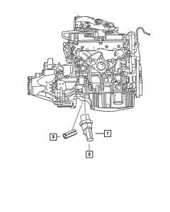 Mopar 68003360AA Oil Pressure Switch Package  for 07-20 Jeep Compass/Patriot MK & MP with 2.0L L4, 2.4L L4 - Gas Engine