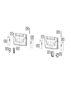 Mopar 68448006AA Tapping Hex Head Screw for 22-26 Grand Cherokee L