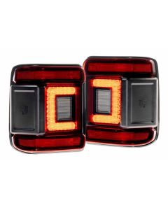 Morimoto XB LED Tail Lights Red Lens 18-25 JL