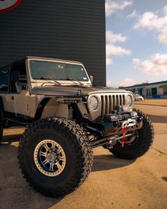 Motobilt MB1069 Crusher Front Bumper for 87-06 Jeep Wrangler YJ & TJ