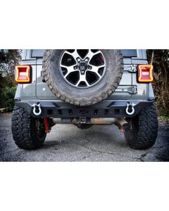 Motobilt MB1092 Crusher Rear Bumper for 18-26 Jeep Wrangler JL 