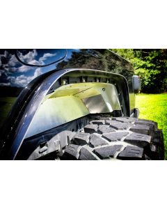 Motobilt MB1114 Rear Aluminum Inner Fender Kit for 20-26 Jeep Gladiator JT 