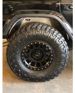 Motobilt MB1098 Rear Aluminum Inner Fender Kit for 18-26 Jeep Wrangler JL