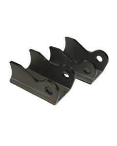 Motobilt MB2113 Universal Formed Axle Tube Shock Brackets  for 76-06 Jeep CJ, Wrangler YJ & TJ 