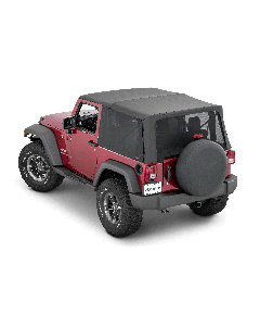 MasterTop 16032301 Mesh Trail Screens for 10-18 Jeep Wrangler JK 