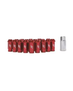 MISHI LOCKING LUGS 1/2 IN X 20 21PC RED