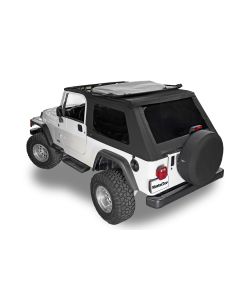 MasterTop  SkyMaster&reg; Frameless Fastback Soft Top for 04-06 Jeep Wrangler Unlimited LJ